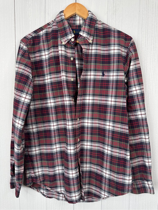 Ralph Lauren Other - Ralph Lauren Men's Plaid Button-Down Shirt - Red, Green, White